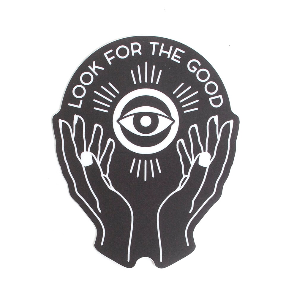Stickers Northwest, Stickers, Art & School, 3", Look for the Good, 622761